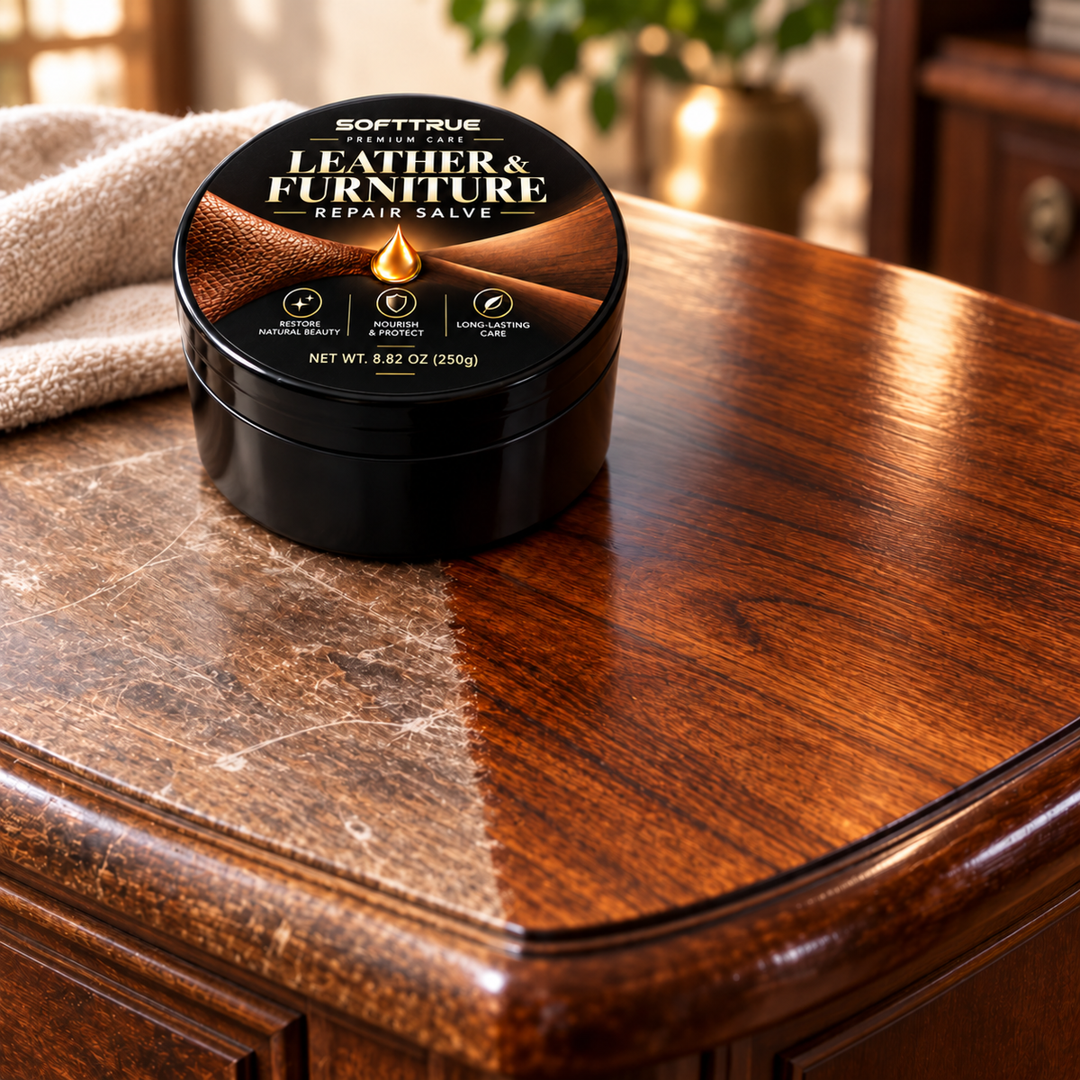 SOFTTRUE Leather & Furniture Repair Salve | 200g